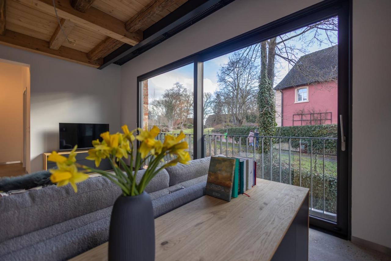 Modernes Ferien- Und Messezimmer In Idyllischer Lage Nordstemmen Exterior foto